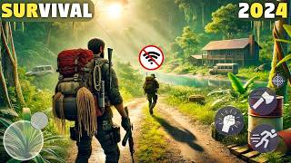 Top 15 OFFLINE SURVIVAL Games For Android 2024  Top 10 Best Survival Games for Mobile 2024 [upl. by Pepi]