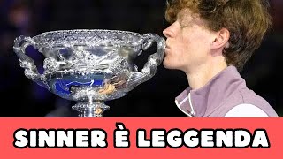 🔴 SINNER È LEGGENDA VINCE GLI AUSTRALIAN OPEN DOPO UNA MEMORABILE RIMONTA… [upl. by Ira174]