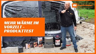 Vorzelt heizen beim Wintercamping  Zibro Petroleumofen LC 130 Ecomat 2000 amp Outchair  Test [upl. by Claudie]