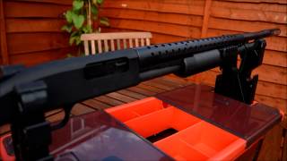 UK SPEC Mossberg 590 Pump Action Shotgun Review [upl. by Bosson497]