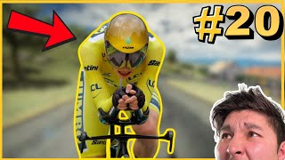 Top 10 i Enkeltstarten  Tour de France Etape 7 DANSK PCM 2024 20 [upl. by Flor]