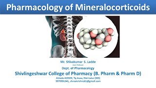 Part 09 Pharmacology of Mineralocorticoids [upl. by Braasch]