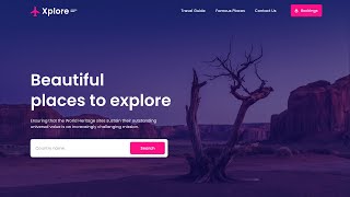 How To Make Website Using HTML And CSS  Create Website Header Design [upl. by Ellswerth301]