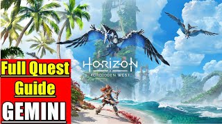 GEMINI Full Quest Guide Horizon Forbidden West [upl. by Weintrob849]