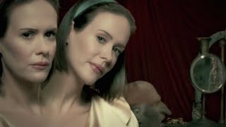 Bette and Dot Tattler Best Scenes AHSFreak Show Season 4 Episodes 113 [upl. by Braca]