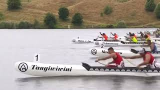 V6  2021 Waka Ama Sprint Nationals PremierOpen Men W6 500m Final [upl. by Aelahs]