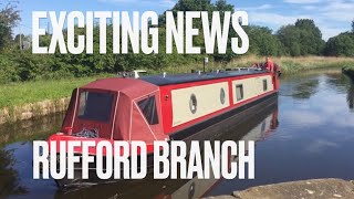 10 Narrowboat Build amp Travel down the Rufford Branch plus a chat with the Narrowboat Experience [upl. by Ahtaga703]