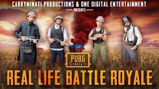 PUBG INDIA REAL LIFE BATTLE ROYALE [upl. by Yadroc]