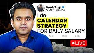 I DO CALENDAR STRATEGY FOR DAILY SALARY  TRADING PLUS [upl. by Yborian]