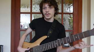 How to Play a 6 String Bass Without the rest of the band hating you [upl. by Atcliffe]