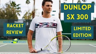 Dunlop SX 300 LE Tennis Racket Review [upl. by Atinwahs536]