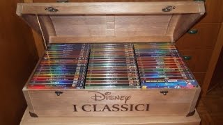 Unboxing  Premio Concorso Disney Forziere 52 Classici in DVD [upl. by Iaria]