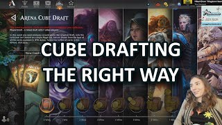 Everything But Red  Arena Cube Draft 7 Win Run [upl. by Yemrej]