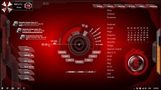 how to download Rainmeter Skin Umbrella para [upl. by Eittel]