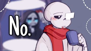 No  Undertale AU Comic Dub  Afterdeath ft dremiphamusofsmoke1163 [upl. by Huebner]