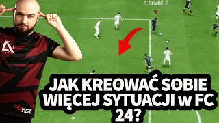 CHCESZ GRAĆ LEPIEJ w ATAKU w FC 24 PORADNIK od BEJOTTA  MYŚL JAK PRO 2 [upl. by Ellenahc]