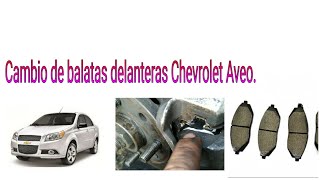 Cambio de balatas delanteras de Aveo Chevrolet [upl. by Darrel220]