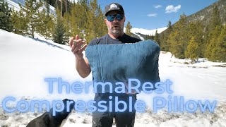 Thermarest Compressible Pillow Review  New and Updated for 2022 [upl. by Nakeber]