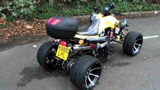 Roadrunner 250cc Custom Road Legal Quad Bike [upl. by Trometer]