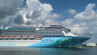 Margaritaville at Sea Islander Inaugural Departure from Tampa [upl. by Rayham471]