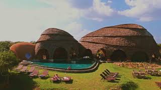 Wild Coast Tented Lodge  Luxury Hotel in Yala  Drone Video [upl. by Busey]