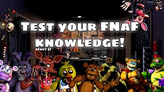 FNAF QUIZ Ultimate FNAF quiz Hardest Test your FNAF knowledge [upl. by Krauss]