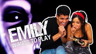 Bestfriends First Time Playing SCARY Video Game ft Caeli [upl. by Eelhsa]