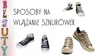 14 sposobów na wiązanie sznurówek w trampkach  14 Different Ways To Tie Your Sneakers [upl. by Frieda]