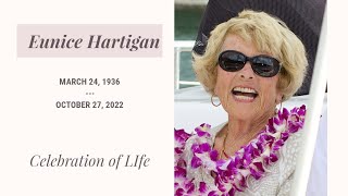 Eunice Hartigan Celebration of Life [upl. by Hy]