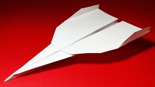 How to make a Paper Airplane that flies far  Best plane  ORIGAMI JET paper planes [upl. by Alodee]