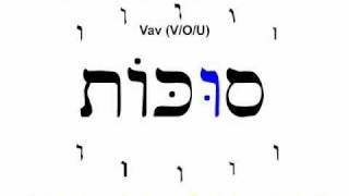 Hebrew Alphabet Part 1 [upl. by Wickman382]