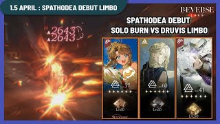 SPATHODEA DEBUT SOLO BURN VS DRUVIS LIMBO SEASON 13 STAGE 6  1  REVERSE  1999 GLOBAL SERVER [upl. by Harbot]