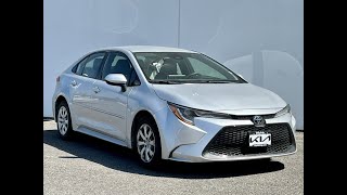 2021 Toyota Corolla LE MT Billings Bozeman Cody WY Sheridan WY Butte [upl. by Sualk]