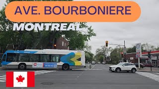 Montreal 4k video  Avenue Bourbonnière  Canadá 🍁 [upl. by Millan]