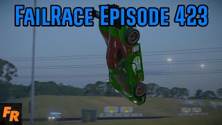 Failrace Episode 423  GT1 Cars Doing Backflips [upl. by Durr]