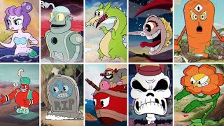 Cuphead  All Bosses No Damage  A Ranks [upl. by Alyam]