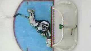 Evgeni Nabokov with the Save of the Year Possibly Decade [upl. by Mayda]