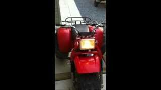 Honda ATC 200 idle [upl. by Aehtla]