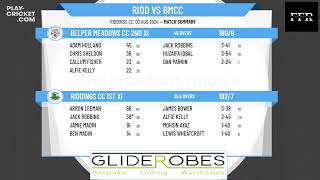 Riddings CC 1st XI v Belper Meadows CC 2nd XI [upl. by Esinek]