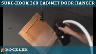 Rockler SureHook™ 360 Cabinet Door Hanger [upl. by Kristof889]