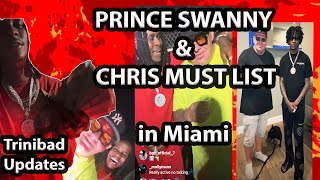 PRINCE SWANNY MEETS CHRIS MUST LIST  BEHIND THE SCENCES  MONEY amp TOYS [upl. by Wehttan]