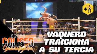 Atlantis Jr Explosivo y Vaquero Jr vs Averno Soberano Jr y Templario [upl. by Llenrep]