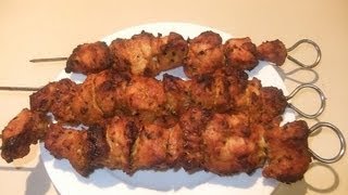 Spicy Chicken Kebabs Skewers [upl. by Ayrotal151]