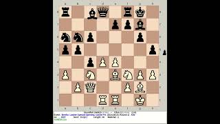 Stockfish 240820 vs Cfish 12  Benko Lasker Special Opening chess [upl. by Nagy]