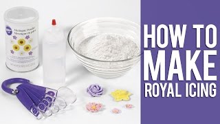 How to make Wilton Royal Icing [upl. by Pegg]