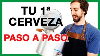 🍺 CÓMO HACER CERVEZA ARTESANAL EN CASA PASO A PASO 🏠 Receta de cerveza fácil Tutorial cerveza 26 [upl. by Kilroy]