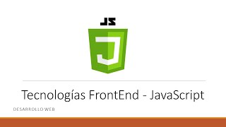 Clase Introductoria JavaScript [upl. by Drus]