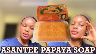 Asantee Papaya Lightening Body Soap One Thing You Need To Know Before Buying Asantee papaya SOAP [upl. by Keriann]