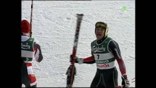 Hermann Maier Comeback Gold WM Bormio 2005 [upl. by Aluap]