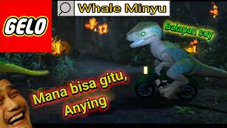 GaraGara Bug Lego Aku Kembali Lagi Ke Awal  Gelo Jurassic World Part 11 [upl. by Nork]